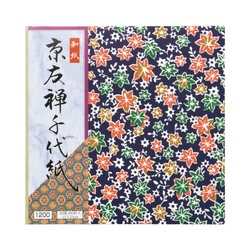 京友禅千代紙　１５×１５ｃｍ　２００枚×３