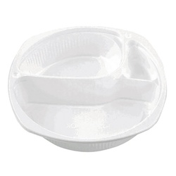 カレー容器 AP-217 白 本体 エフピコチューパ