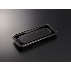 中央化学 寿司容器 HS澄板24-11 BK 本体