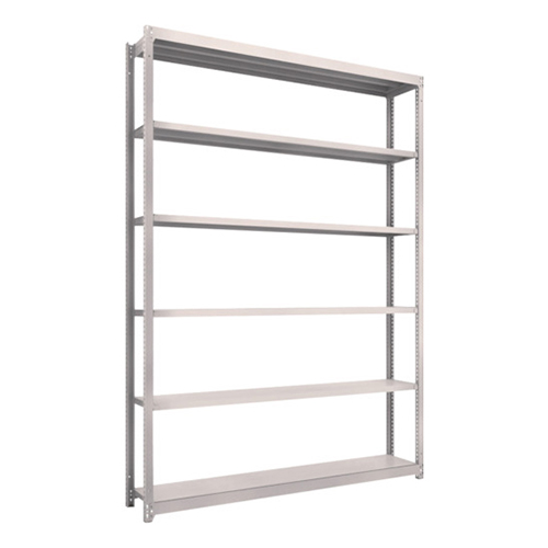 ＴＲＵＳＣＯ スチールラック Ｍ1.5型軽中量棚 1760×295×2400mm 6段 単体 ネオグレー M1.58636