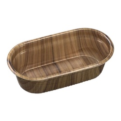 エフピコ 弁当容器 MFPドリス小判20-11(57)モクW 本体