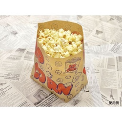 大阪ポリエチレン販売 スナック袋 No.405 ポップコーン100