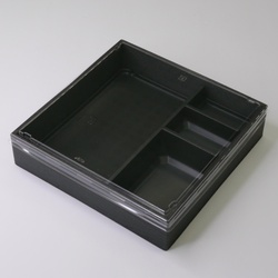 折箱 HW-65F(45) 黒焼杉黒 OPS平蓋セット アクタ