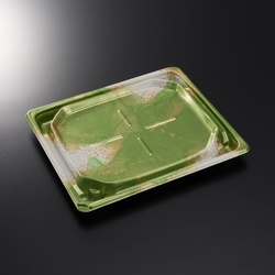 中央化学 刺身容器 BCF 宝台 20-17 伊織GN-BK本体