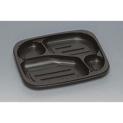 弁当容器 TR-157-1H 黒 福助工業