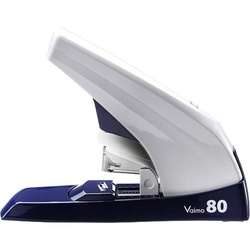 中型フラットホッチキスバイモ８０　ホワイト　１０個