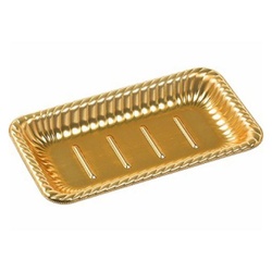 エフピコ オードブル容器 ティアラ角皿25-14(V1) 本体 金