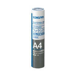 ＦＡＸ感熱記録紙Ａ４　３０ｍ　芯１２．７ｍｍ　１本