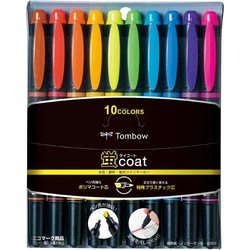 蛍光マーカー　蛍コート　ツイン　１０色セット