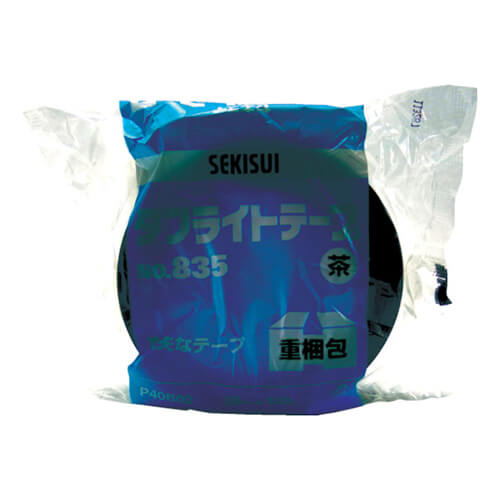 【廃番商品】積水 タフライトテープNo.835 茶 38mm×100m P40B02