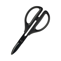 洗えるハサミ＜サクサ＞（万能・水洗い対応）ブラック