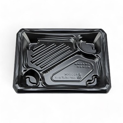 シーピー化成 弁当容器 CBFつむぎ8-1 黒 本体 発泡