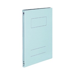 レバーファイルフラットレバー　Ａ４縦　１２ｍｍ　青