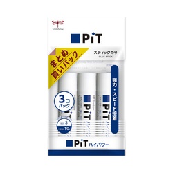 スティックのりピットハイパワーＳ　３Ｐパック