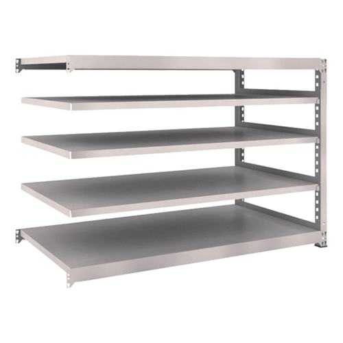 ＴＲＵＳＣＯ スチールラック Ｍ3型中量棚 1800×921×1200mm 5段 連結 ネオグレー M34695B