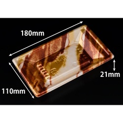 リスパック 寿司容器 万角18-11B はなの茶 本体