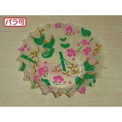 セイコー おかずカップ ラミケース OPP 6F 松竹梅柄 500枚