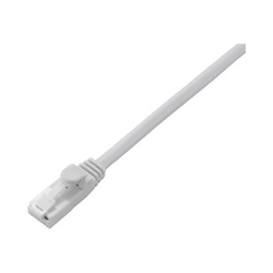 ＬＡＮケーブル　カテ６　ホワイト　３ｍ×５