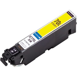 互換インク　ＩＣＹ７０Ｌ対応　イエロー　３個以上