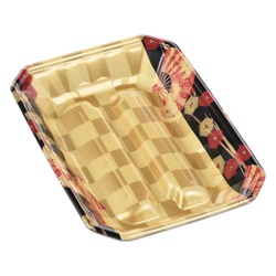 発泡トレー メガプレート20-28(37) 扇市松金 エフピコ