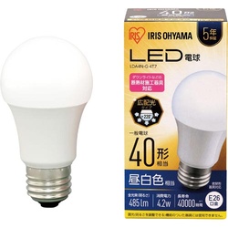 ＬＥＤ電球　Ｅ２６　広配光　４０形相当　昼白色