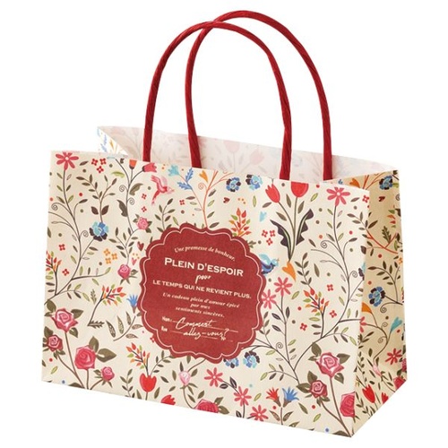 紙手提袋 プチジャルダンペーパーバッグ-2(20枚) ヘッズ