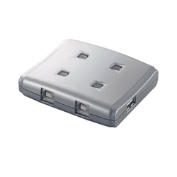 ＵＳＢ２．０手動切替器　４切替