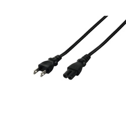 電源ケーブル　ソケット　メス⇔プラグ　オス　２ｍ