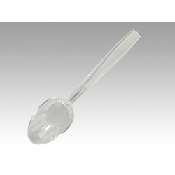 アサヒ徳島 使い捨てスプーン 丸中 B 透明