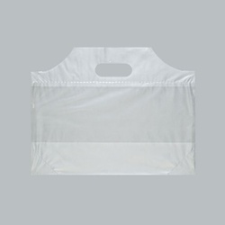 ポリ手提げ フラットバッグ 3S 無地 福助工業