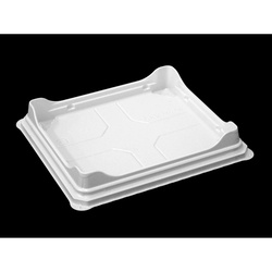サンドイッチ容器 デリサンド50(14-12)PS2白 デンカポリマー
