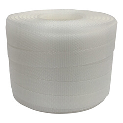 PPバンド15.5mm×100m　透明　【ユタカメイク 梱包用品 ＰＰバンド １５．５ｍｍ×１００ｍ クリアー】