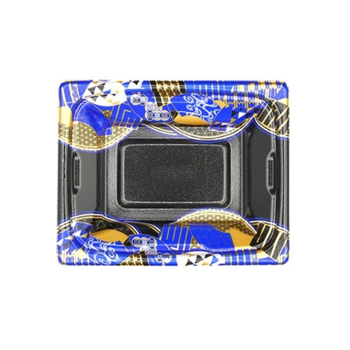 どんぶり容器 MFP角盛重 19-15 本体 扇重 ね青 エフピコ