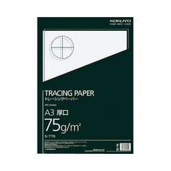 トレーシングペーパー　７５ｇ　厚口　Ａ３　１００枚