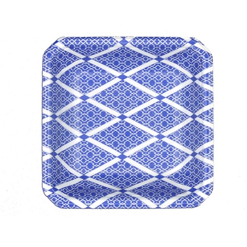 発泡トレー DFV-12-12(25) ひし格子青 エフピコ