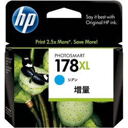 純正インクＨＰ１７８ＸＬ（ＣＢ３２３ＨＪ）シアン２