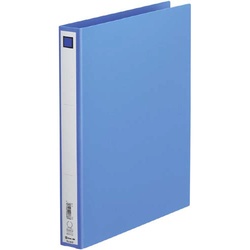 リングファイル　エコノミーＡ４Ｓ　青×１０