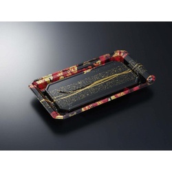 中央化学 寿司容器 HS澄板26-14 一陣R-BK 本体