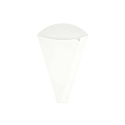 愛宝 クレープ袋 H-22-1 三角袋(白無地)