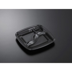 中央化学 弁当容器 CT ぬく盛 K23N BK 本体