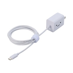 Ｔｙｐｅ−Ｃ充電器　ケーブル一体型　１．５ｍ　顔