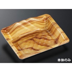 中央化学 刺身容器 みやま 20-16 木理BR