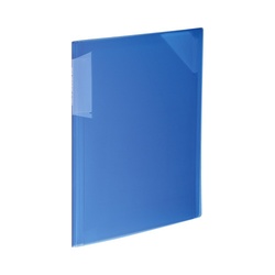 クリヤーホルダーブックノビータＡ４青６Ｐ
