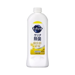 キュキュット　クリア除菌　レモン詰替３７０ｍｌ×４