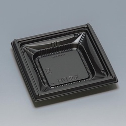 弁当容器 箱重17H 黒 福助工業