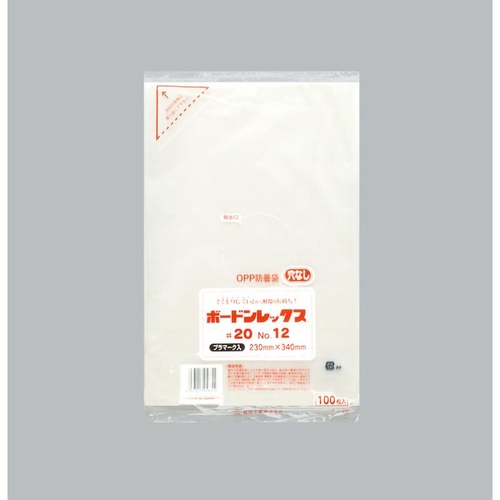 青果用袋 ボードンレックス＃20No.12 穴なしプラ 福助工業
