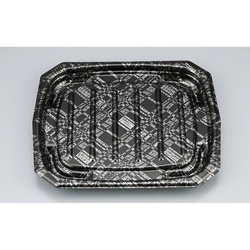 惣菜容器 TNデリカ内24 モダン黒 本体 シーピー化成