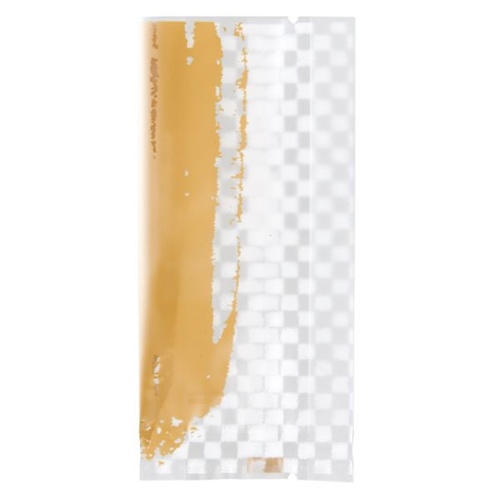 テープ無 OPP袋 市松柄スイーツパック マット-32(100枚) ヘッズ