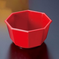 小鉢 M11-522 珍味入れ 華 赤(大) 400個入 マイン