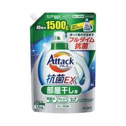 アタック抗菌ＥＸ　部屋干し用　詰替　１５００ｇ×６
